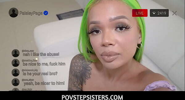 PovStepsisters Stepbro enjoys watching stepsister doit challenge