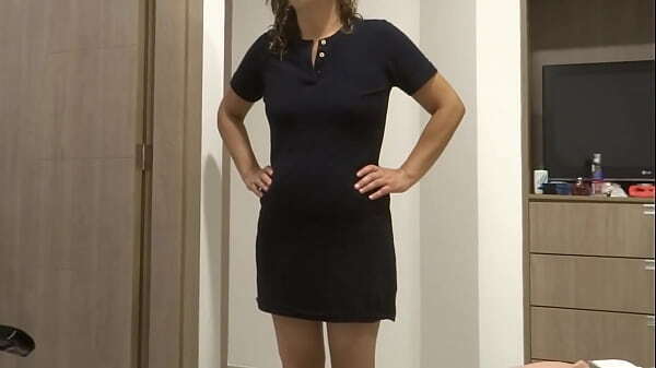 come back from beach very excited cuckold husband, great cumshot pussy from best friend