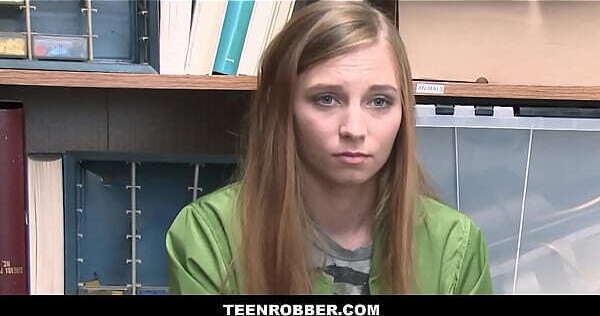 TeenRobber Tiny Blonde Shoplifter Agrees Have With Officer Charges Parker