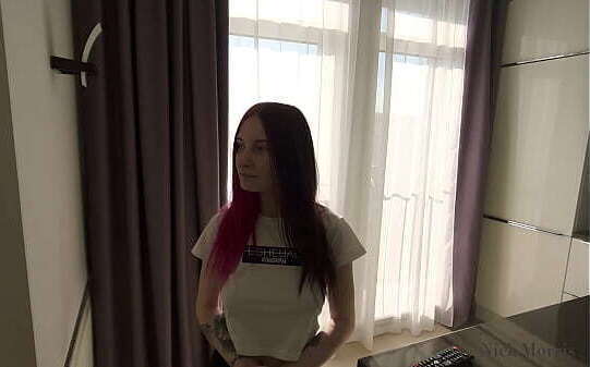 Modest student came rent apartment (short version)