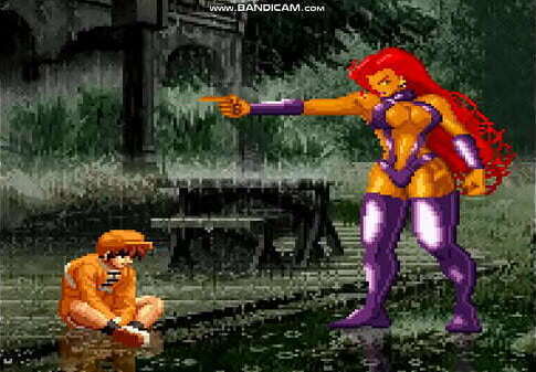 gets bored fucks mugen girls