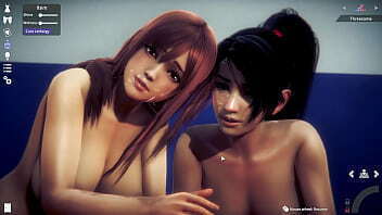 Honey Select Threesome Honoka &amp_ Momiji