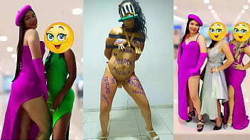 Esclava samanta, baila mientras azotada, humillada puesta cantar.