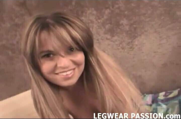 Im going to rip open my stockings and toy my tight pussy