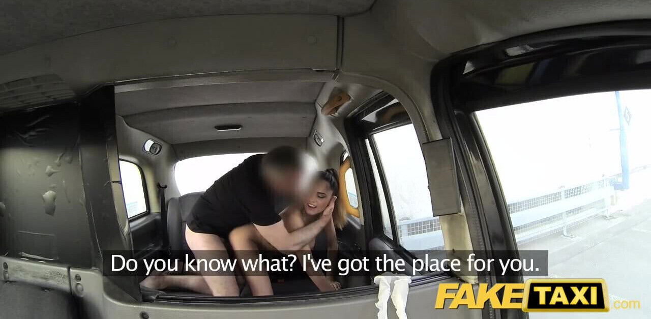 Fake Taxi Stunning Romanian with perfect gets facial