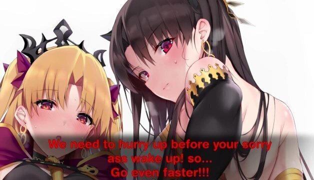 Ishtar Ereshkigal Cast Curse Hentai (Femdom Degradation Foot Focus)