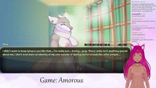 VTuber LewdNeko Plays Amorous Part