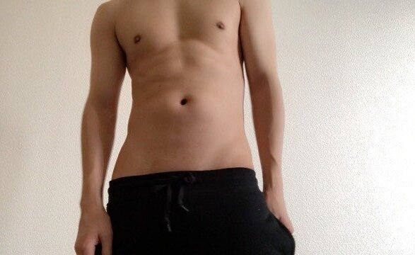 男だけどエッチな体のストリップ