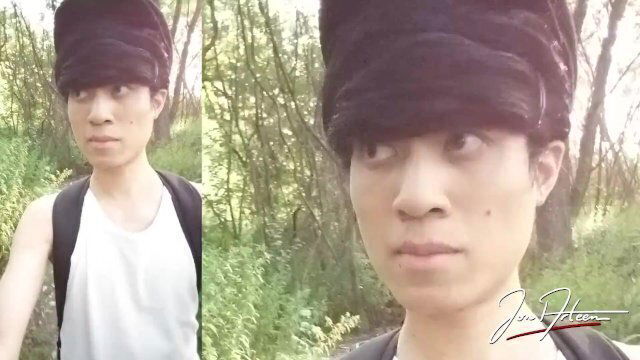 Gosh shaved balls blessing when masturbating with white cotton briefs public park scout