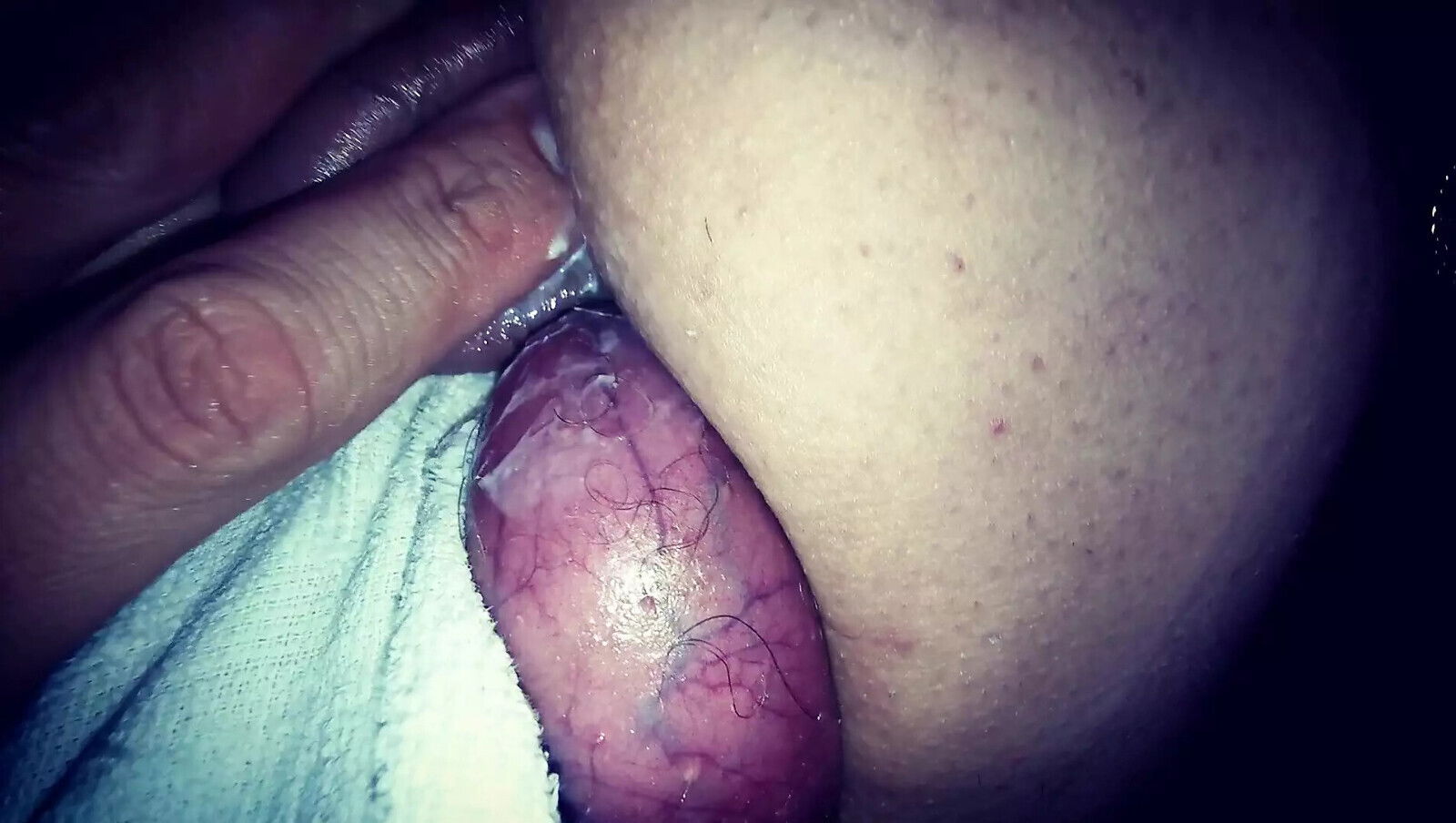 Culo travesti siendo penetrada