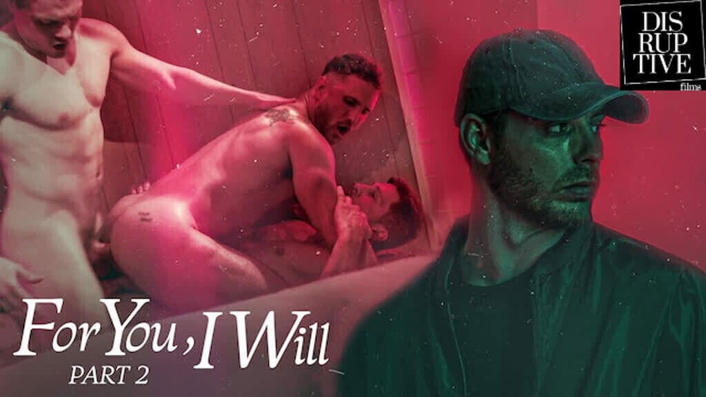 Carter Woods Follows Crush Bathhouse Watches Threesome