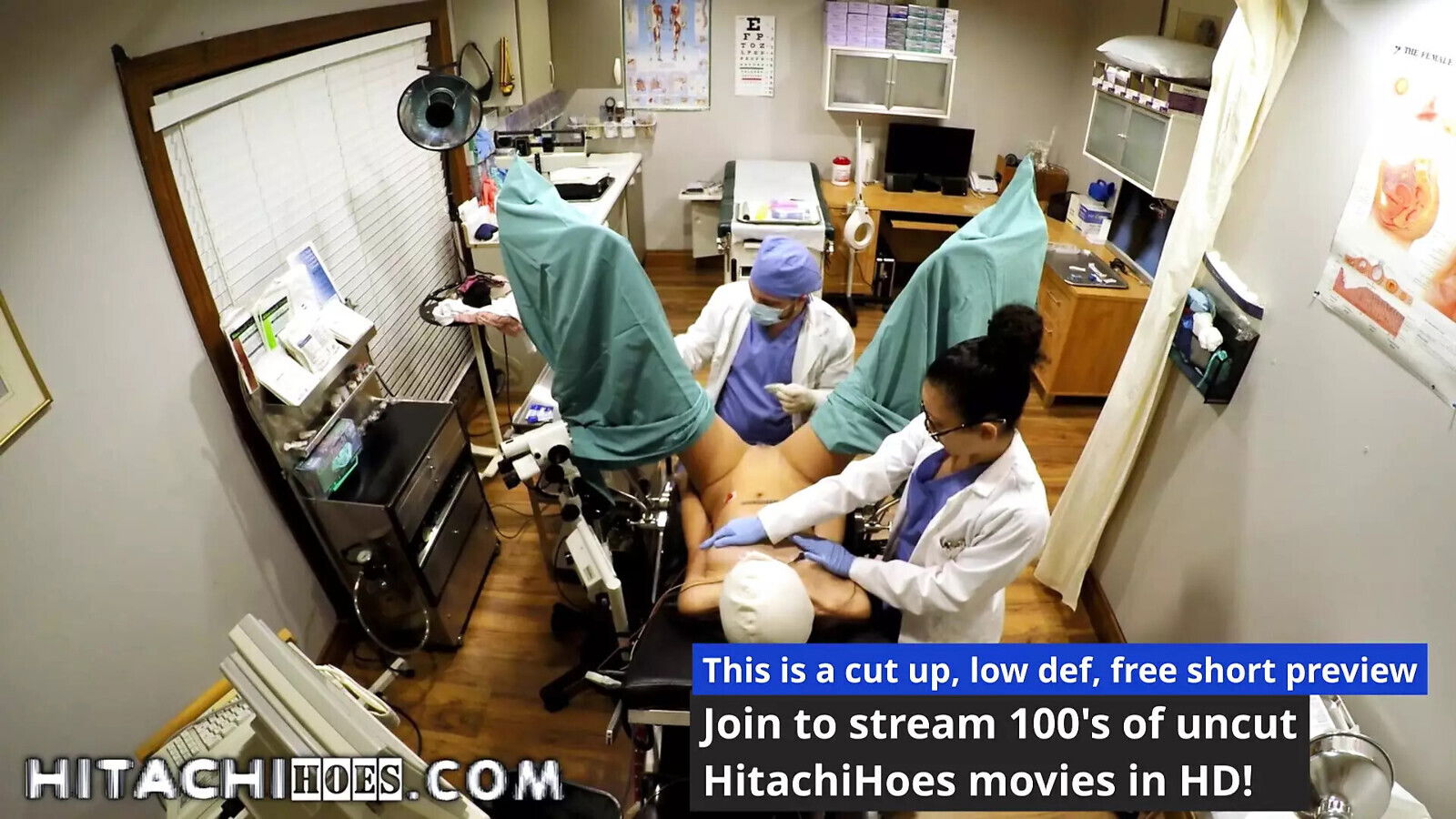 Human Guinea Patient Gets Mandatory Hitachi Magic Wand Orgasms Female Nurses During Medical Experiments