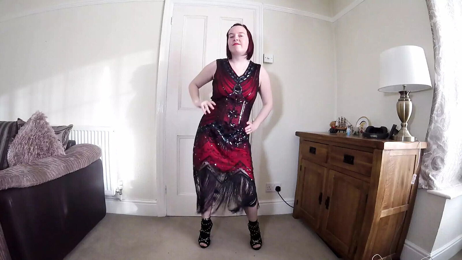 Dancing Vintage dress Stockings