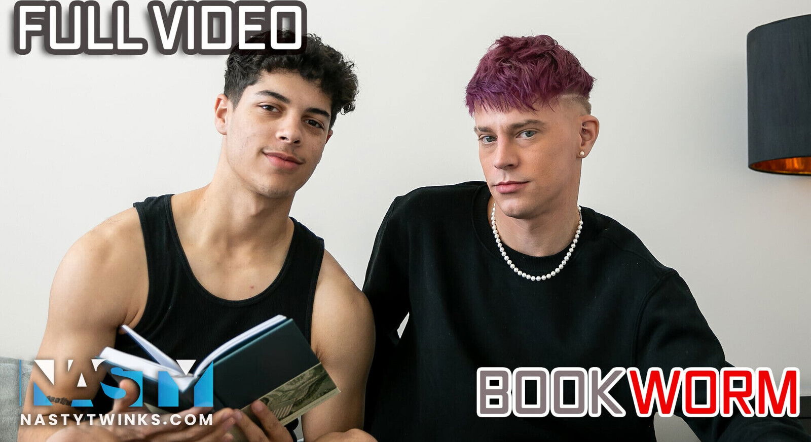 NastyTwinks BookWorm Harley Xavier Wants Friends Over Needs Convince Step Jordan Haze Him. Fuck Time