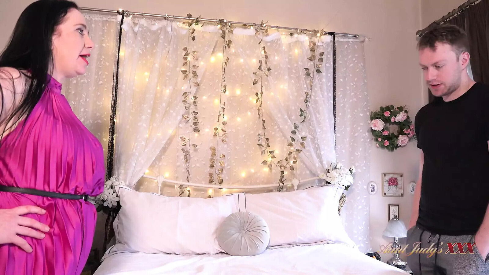 AuntJudysXXX Curvy MILF Landlady Kjirsten Catches Panty Thief