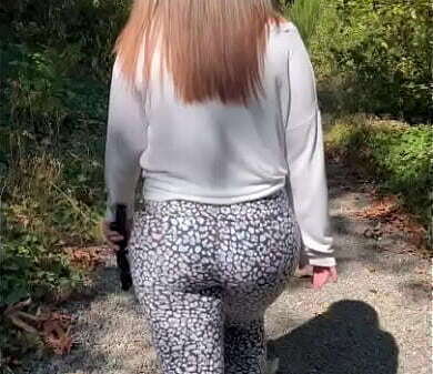 Candid Butt Girl Park