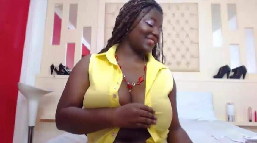 Sexy Ebony Latina BBW Webcam Big Tits Teasing