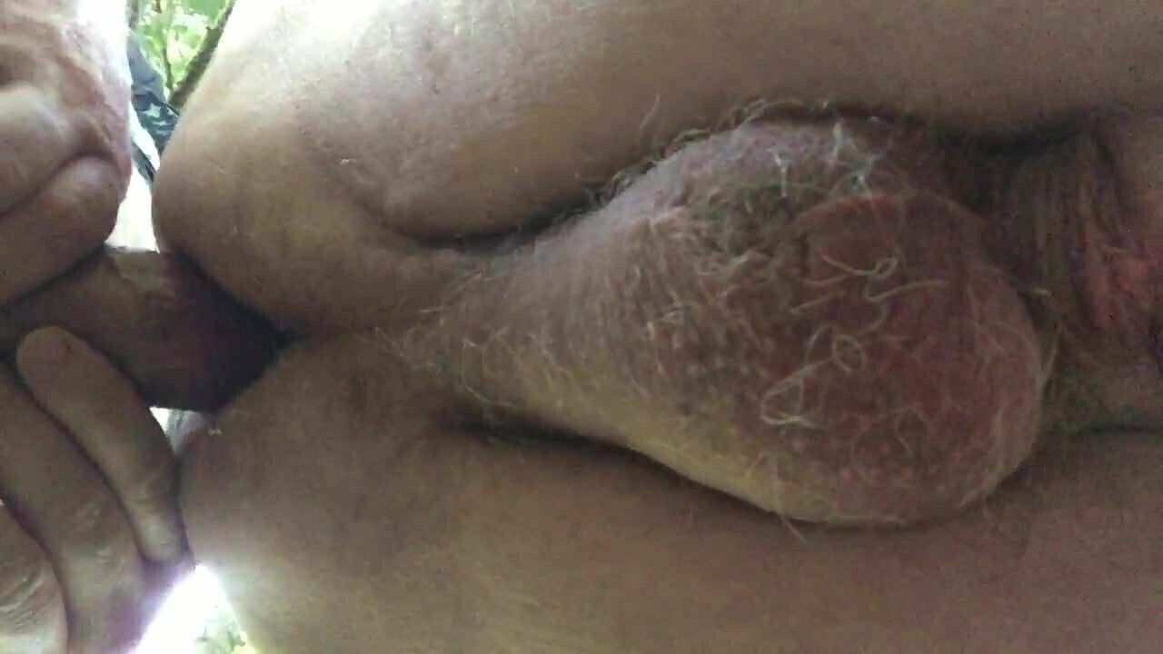 A short fuck in the woods!