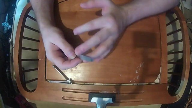 Clipping fingernails