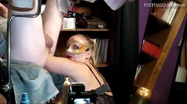 Epic Assplay Double Fisting Extreme Elbow Deep Adelina Noir Fistdude Session Part preview