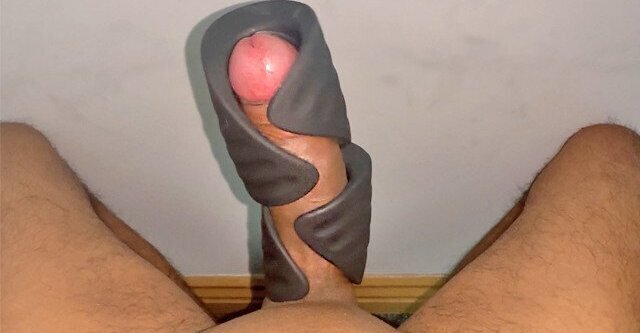 Vibrators Settings makes Dick Explode with Cum! Moaning Handsfree