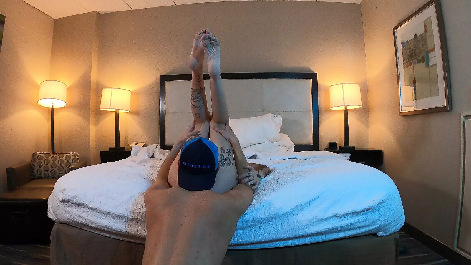 Eating Petite Woman's Pussy