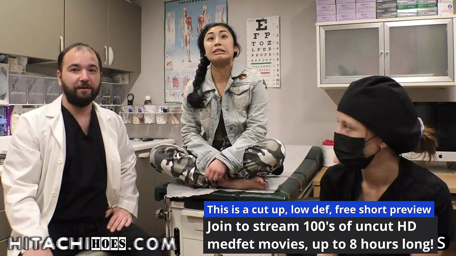 Become Doctor-Tampa, Give Freshman Jasmine Rose Mandatory Hitachi Magic Wand Orgasms During Physical