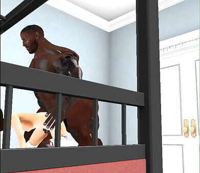 extremely handsome duane brown fucks french maid