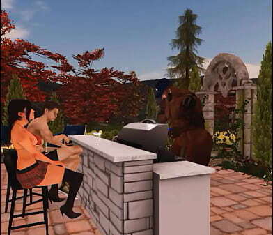 Brown'_s bull barbecue with seattle cuckold couple