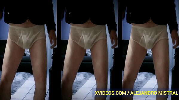 Hombre ropa interior blanca Alejandro Mistral trusa