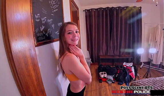 Continues Blackmail Mira Monroe, Showing House &amp_ Demanding Blowjob @SuckThePoliceCom!