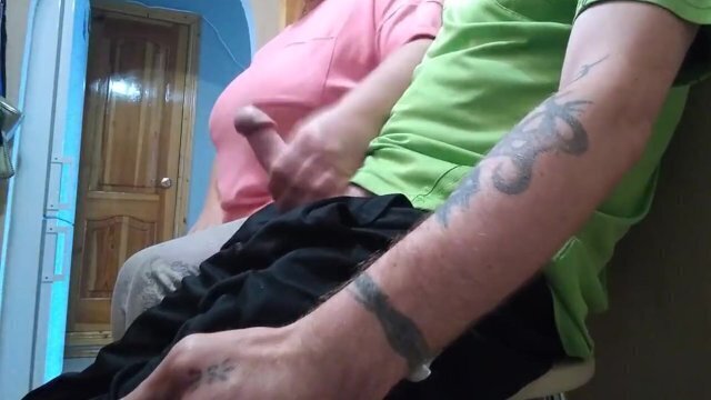 stranger jerks corridor polyclinic