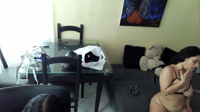 Dance naked cleaning girl