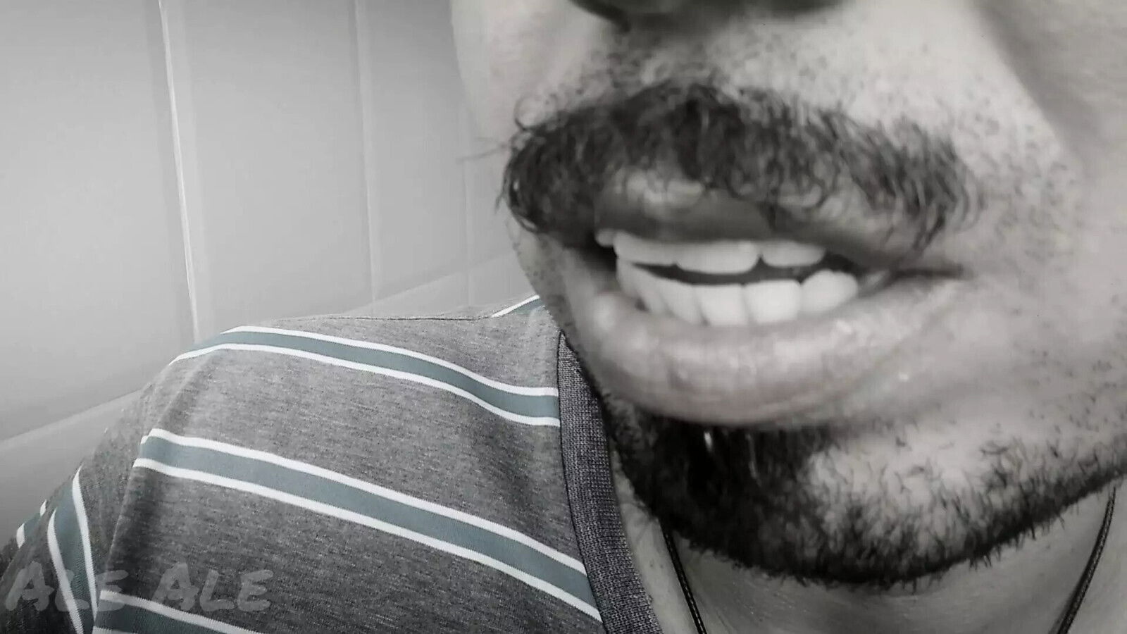 Masked Face Dances Speaks With Delicious Tongue