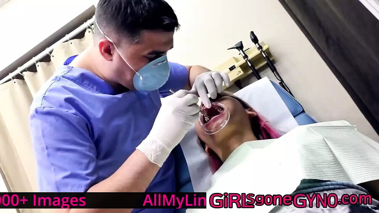 Channy Crossfire Gets Dental Checkup From Canada GirlsGoneGynoCom!