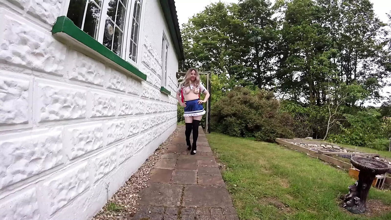 sailor moon cosplay garden