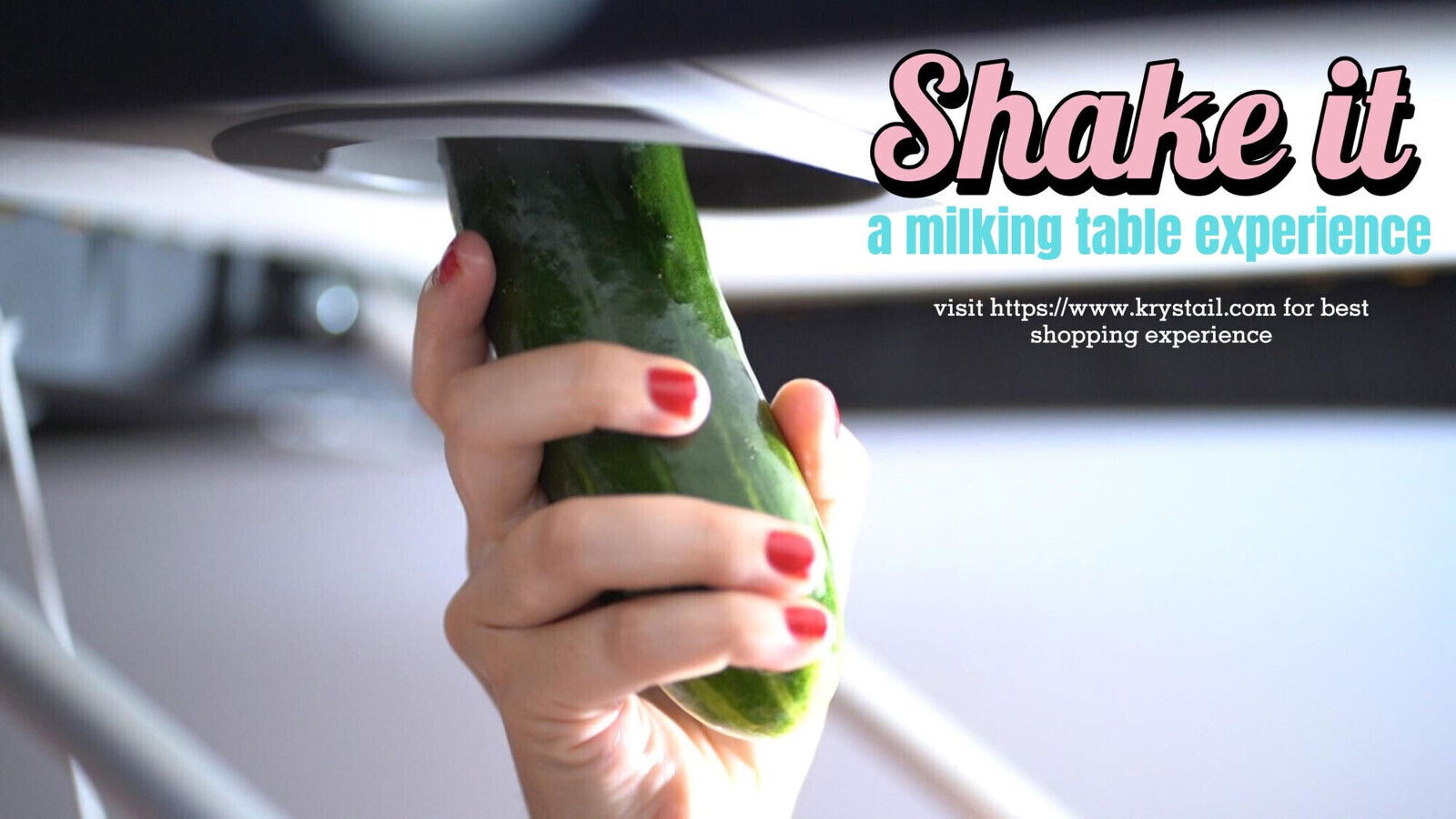 give best handjobs with Milking Table