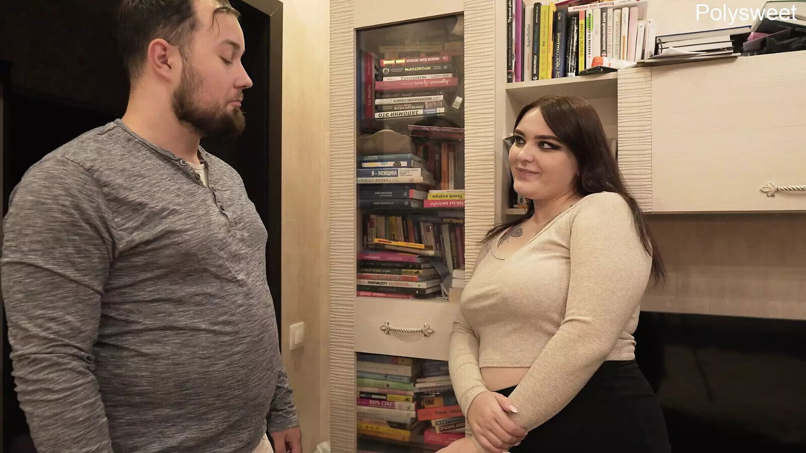 Femdom sorceress turned slave's tongue into vibrator