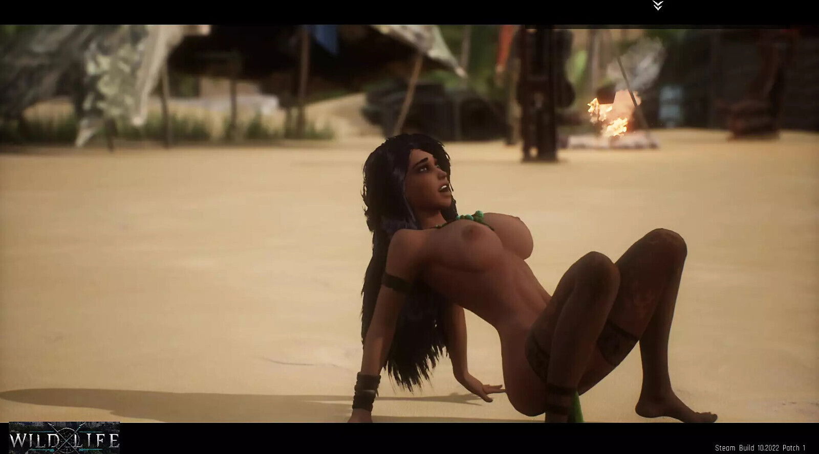 girl masturbated public with cucumber Wild Life