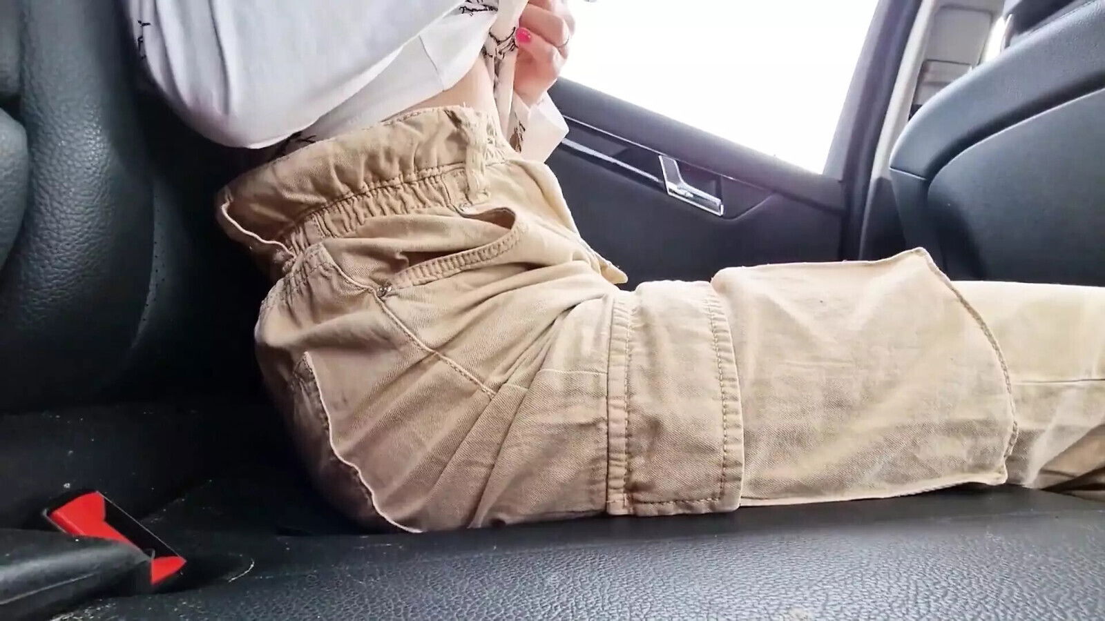 Squirt in the taxi on the way home! 