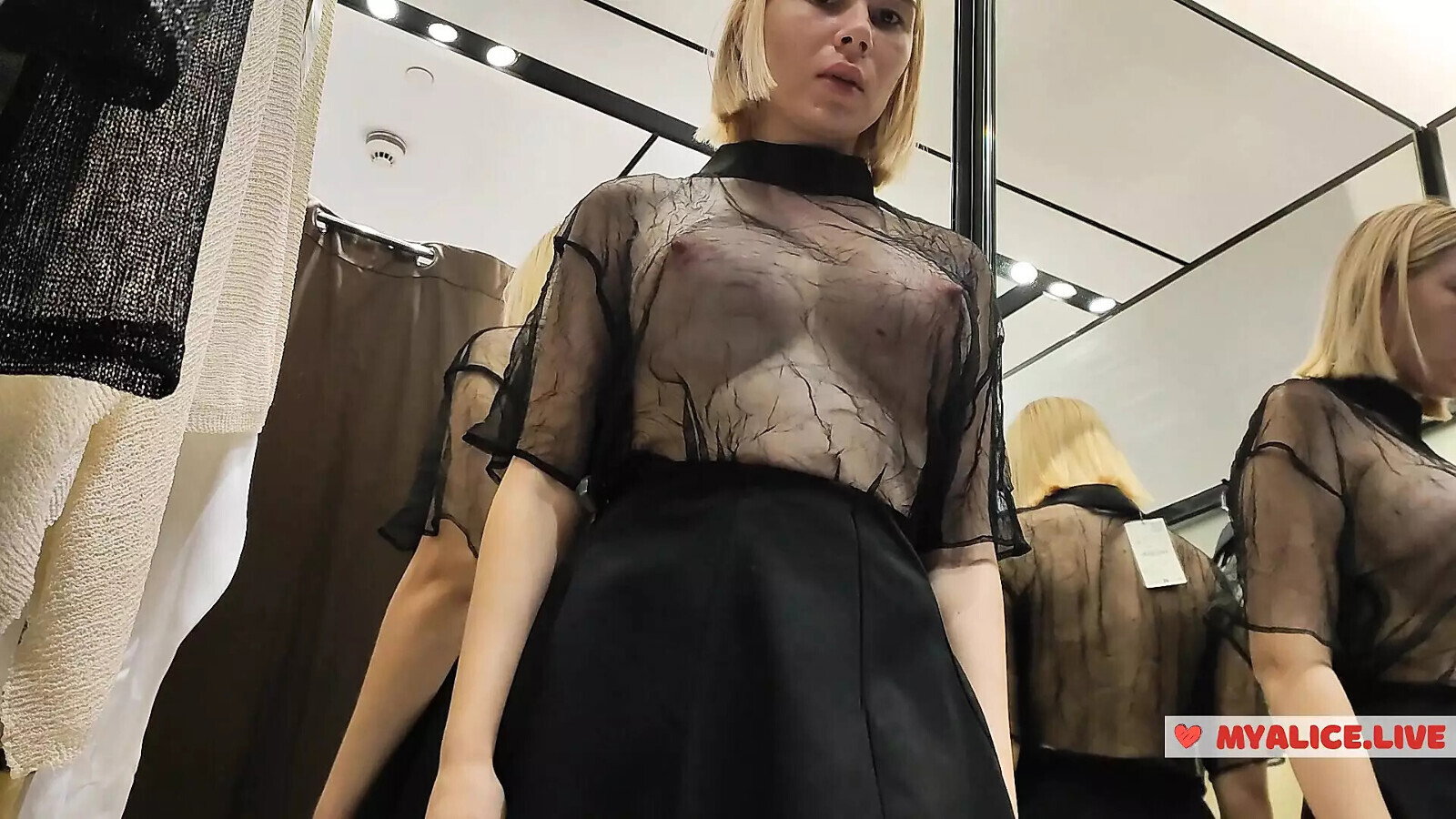 Haul Transparent Clothes, Completely See-Through. Mall
