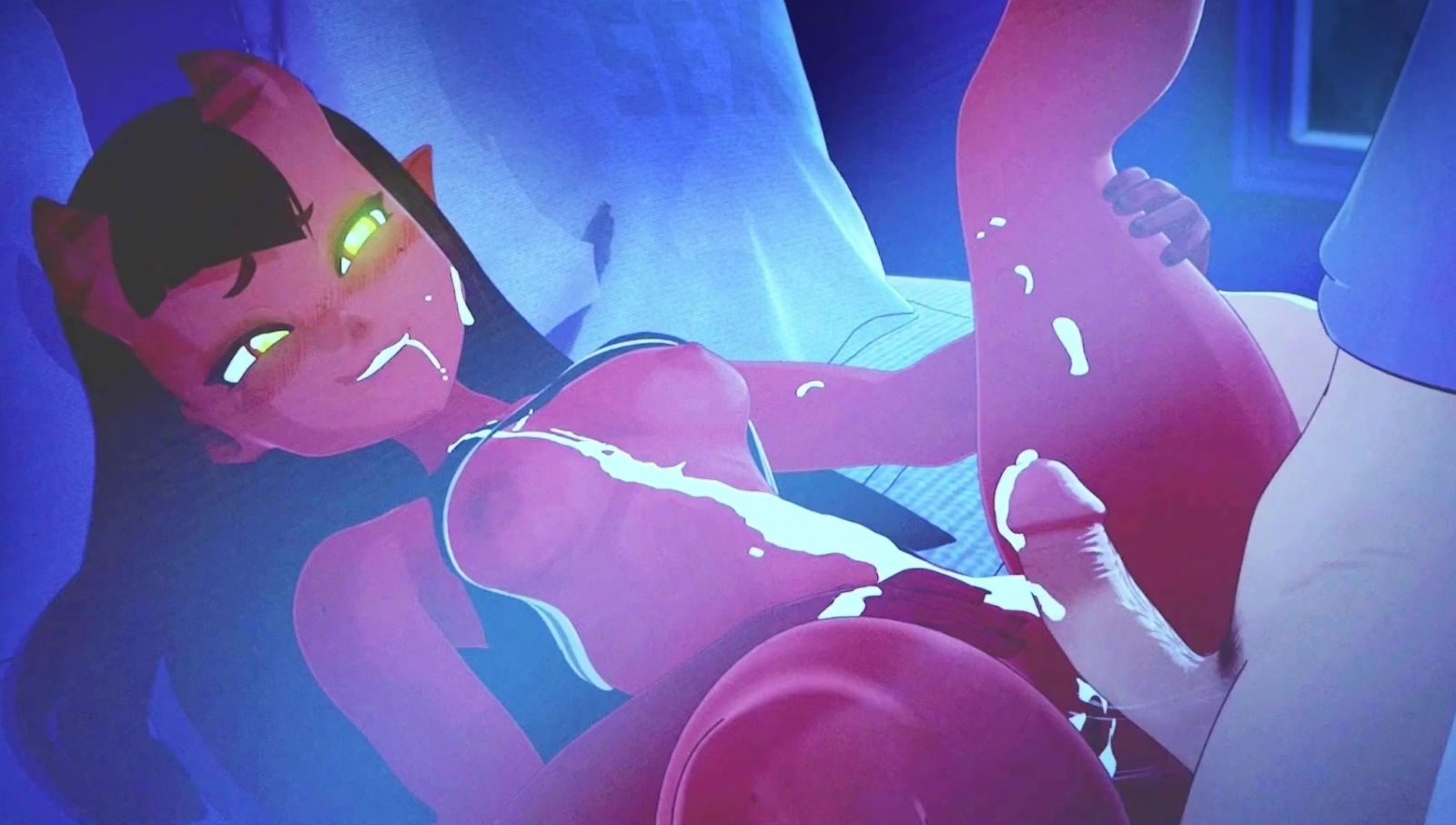 Exciting Game-play About Lovely Lusty Cum-yearning Succubus Meru