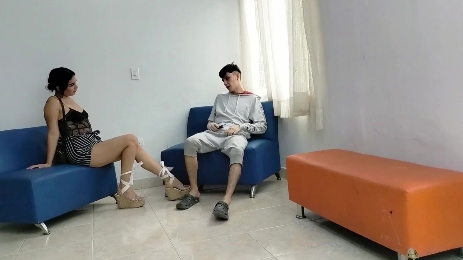 Latina stepmom finally explore with dick