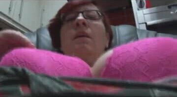 Mature busty poses strips