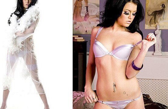 Brunette slut stockings stacy lacy gets fucking facial cumshot