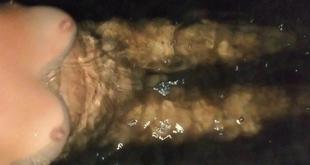 Dared friends wife skinny camping after went bed-nude hike back