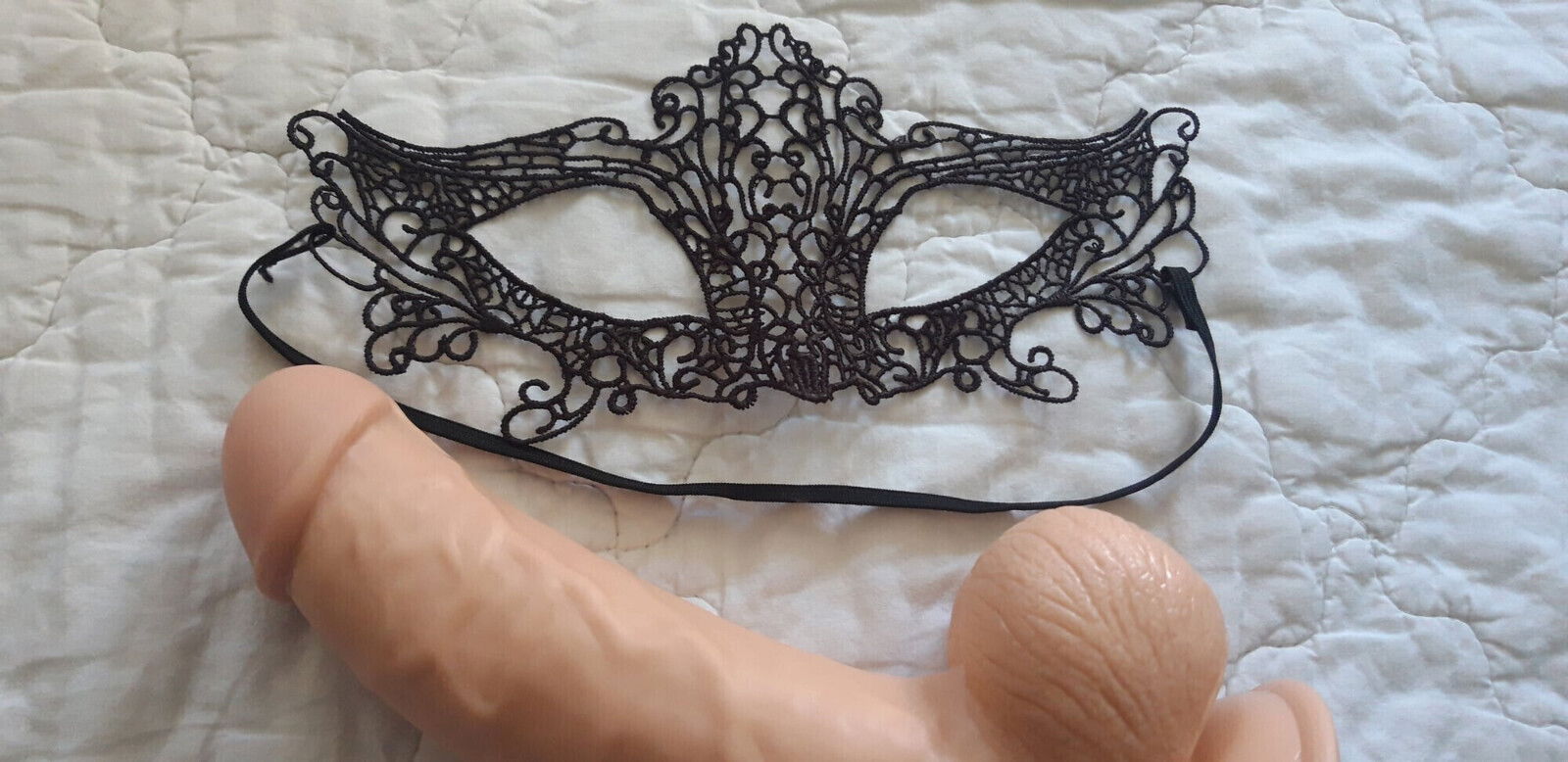 Sucking huge inches dildo hanged wall kitchen