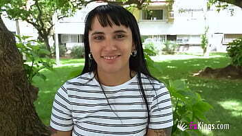 Sweet teen Moli Myers becomes LIONESS when thinks watching