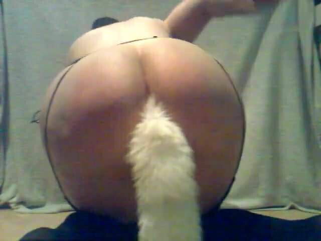 spanking fun with tail 