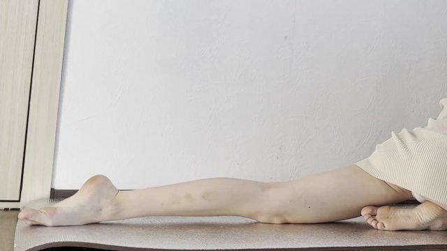 worship foot slave yoga show